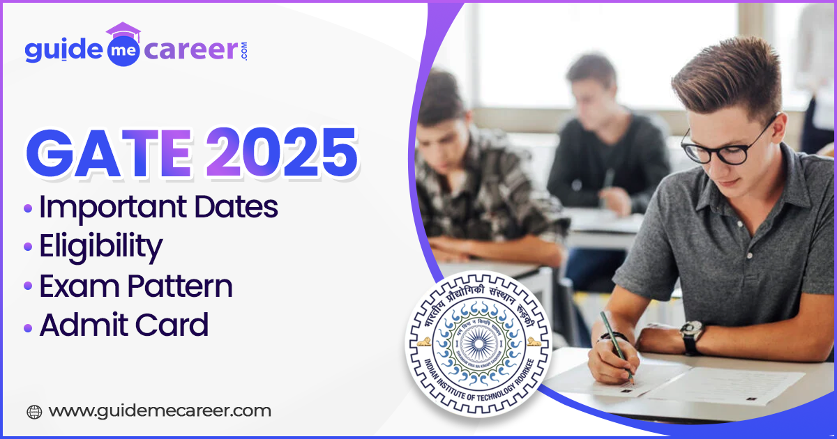 GATE 2025: Important Dates, Eligibility, Exam Pattern, Paper Code & Admit Card
